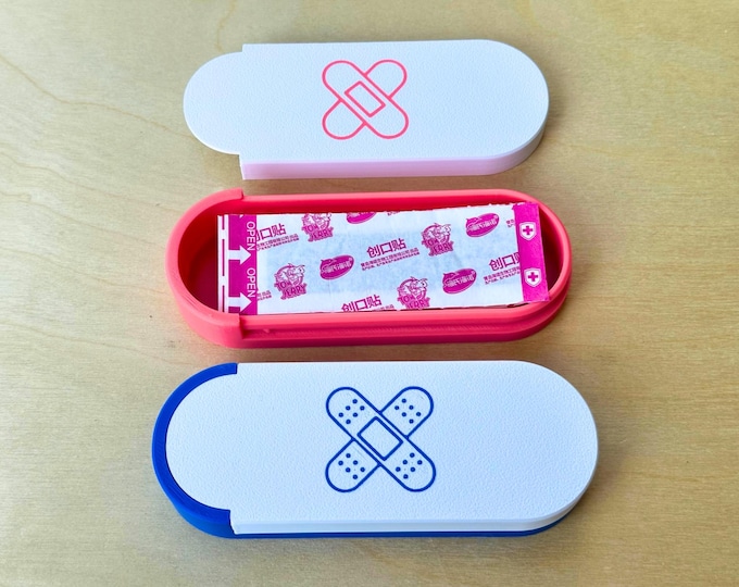 3D Printed Band-Aid Slide Case / Small Parts Box