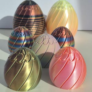 Easter Egg Slime Ball Fidget Toy | 3D Printed