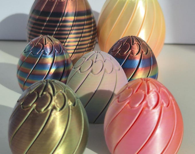 Easter Egg Slime Ball Fidget Toy | 3D Printed