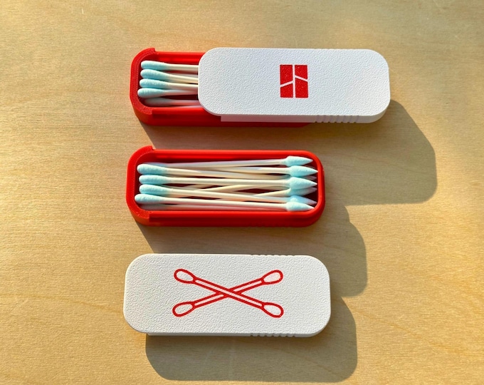 3D Printed Slide Swab Case / Small Parts Box