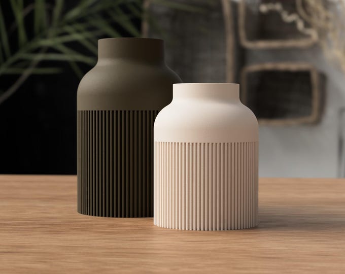 Hiku Japandi Vases | Minimalist Home Decor, Scandinavian Japanese Style