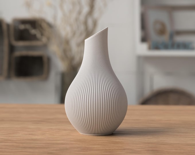 Shizu Japandi Vase | Minimalist Home Decor, Scandinavian Japanese Style