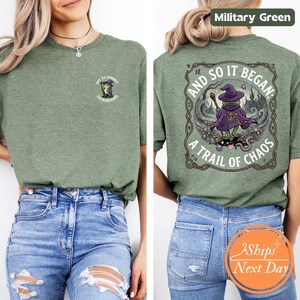 Off to Commit Shenanigans Wizard Frog Funny Shirts - Ren Faire Fantasy Shirts Gift, Funny Gift Idea, Meme Gift Shirts, Comfort Colors 1717