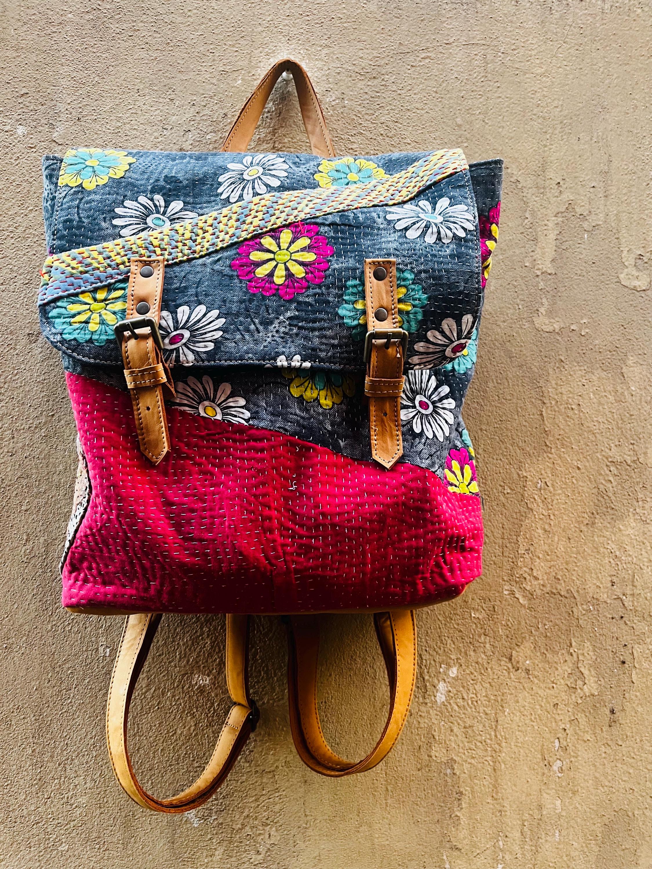 Leather Backpack Made in India - Etsy