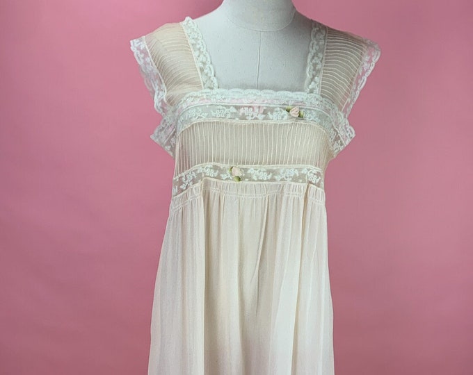 1920’s Silk Nightgown - Etsy