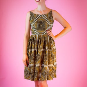 1950&#39;s Patchwork Sundress XS  50&#39;s Sundress