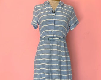 1940’s Shirtwaist Day Dress Size Medium