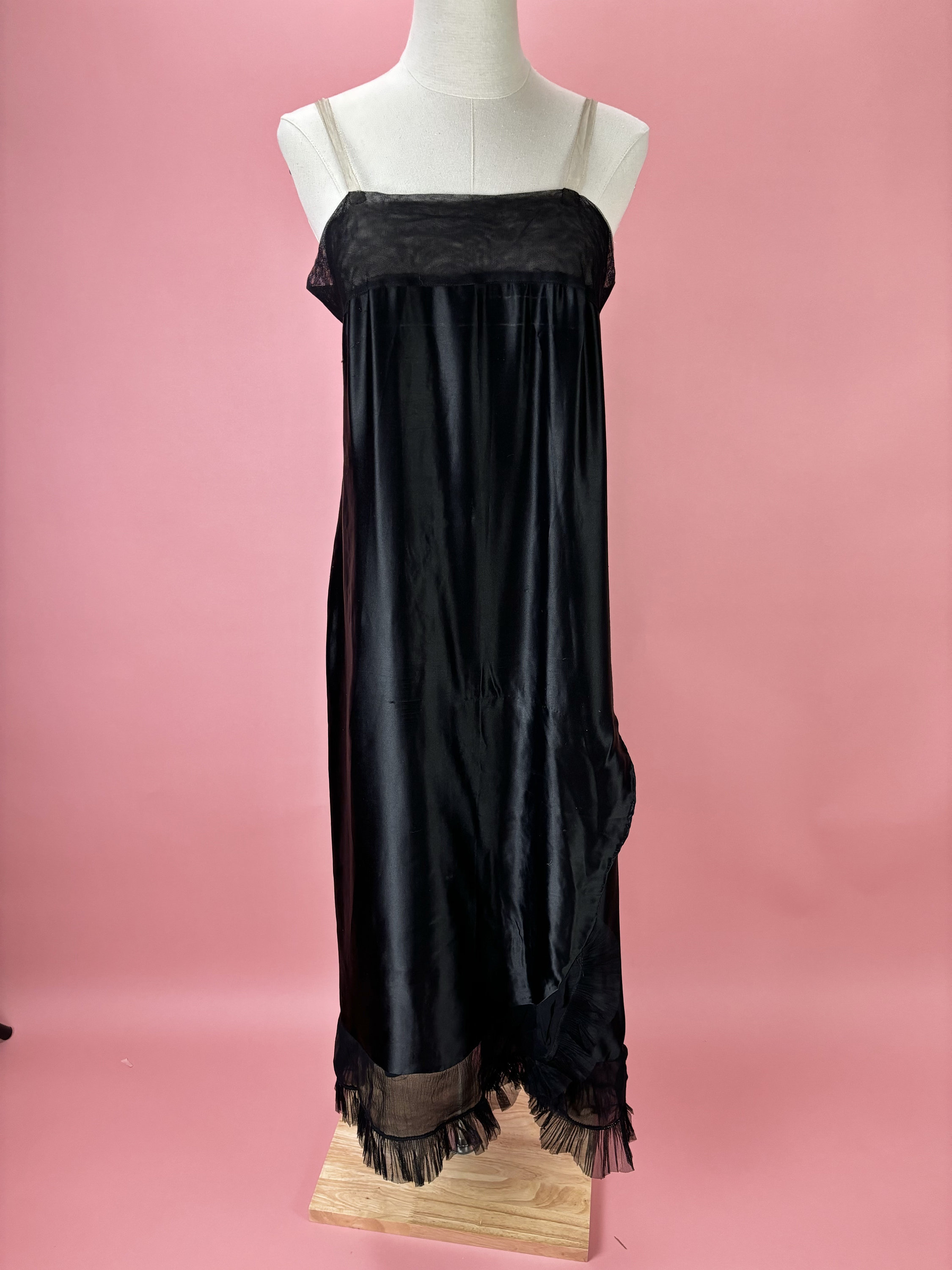 1920’s Satin Slip Dress  Size Large