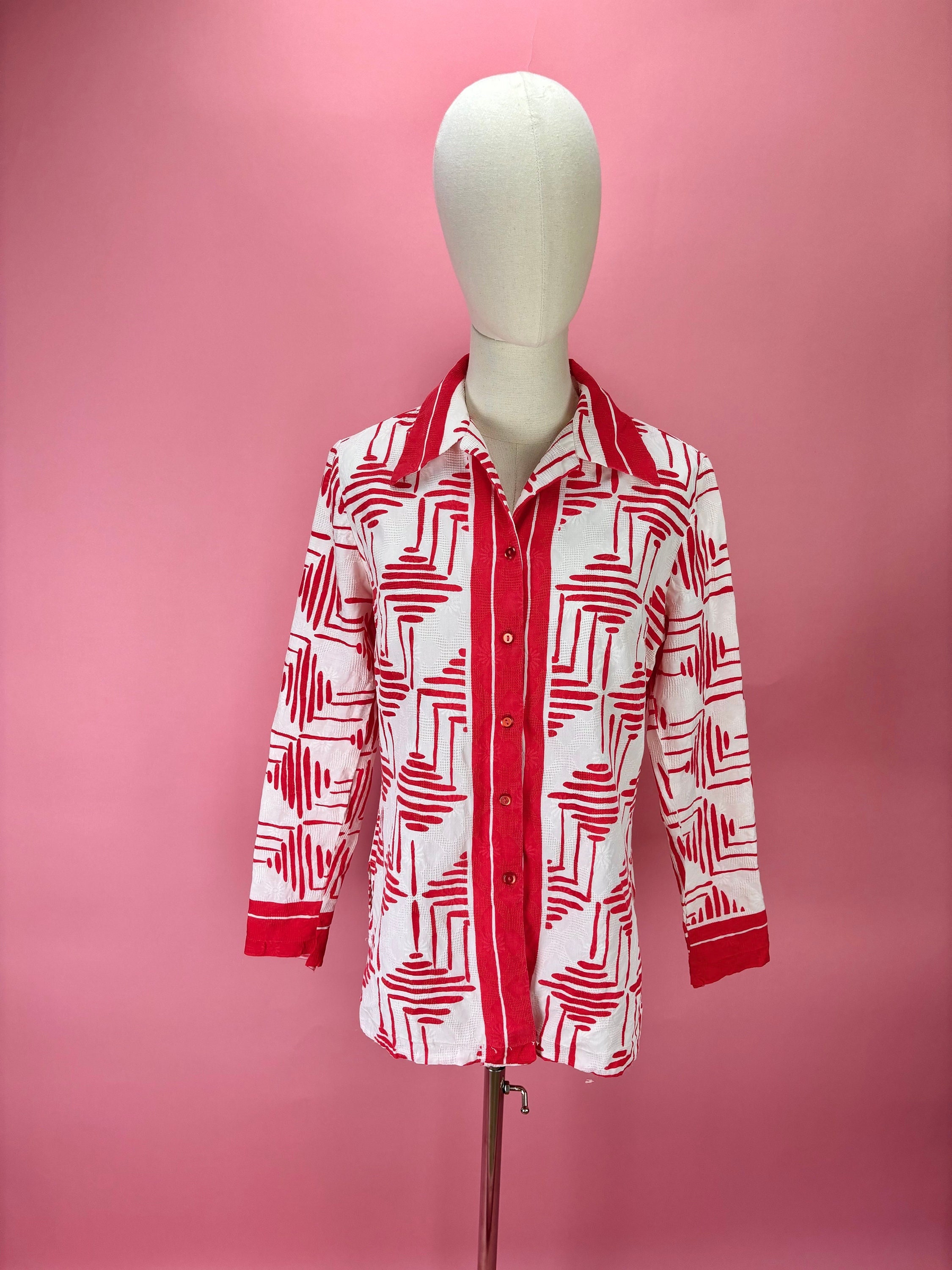 希少VINTAGE 70s 【alex colman】パンツドレス 幾何学 希少VINTAGE 70s 【alex colman】パンツドレス 幾何学