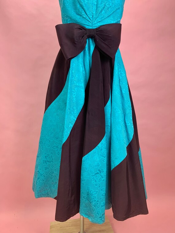 1980s does 1950's Party Dress - image 4