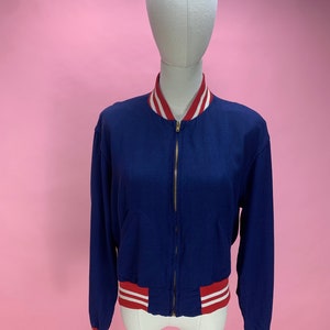1960’s Navy Blue Bomber Jacket