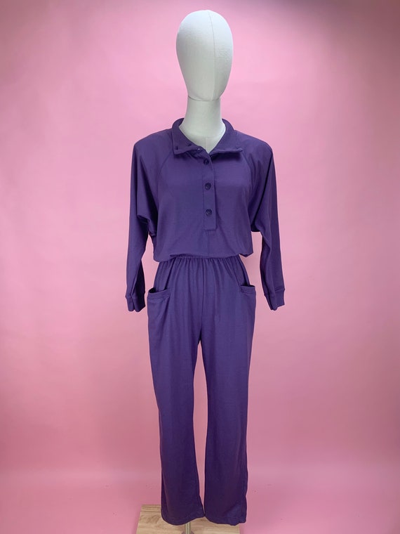 1980’s Purple Pantsuit Sportswear
