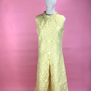 1960’s Yellow Lace Jumpsuit