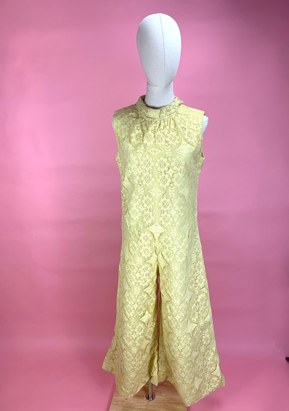 1960’s Yellow Lace Jumpsuit