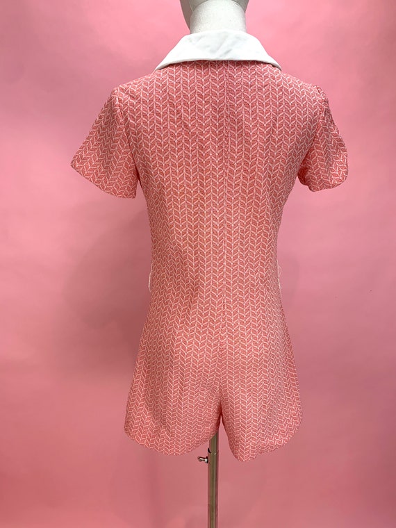 1960’s Mod Polyester Romper - image 4