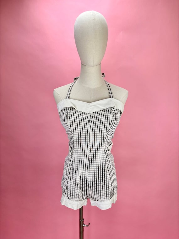 1950’s Jantzen Playsuit/ Pin Up Swimsuit