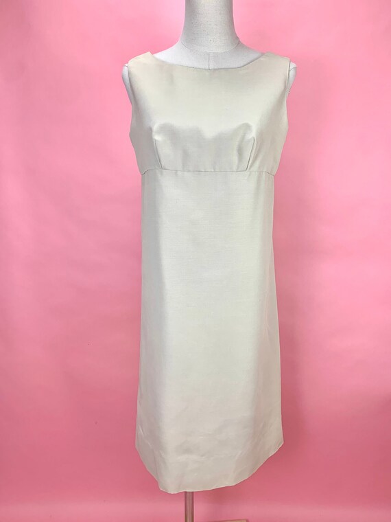 1960's Minimalist Empire Waist Babydoll Dress - image 2