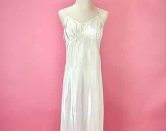1930’s Ivory Satin Slip Dress