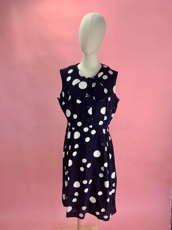 1940's Polka Dot Sundress Large