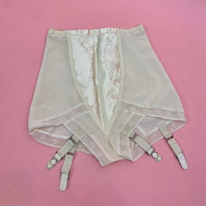 Vintage 1960's Lingerie Pattern, Women's Panty Girdle with Garter Straps -  S,M,L,XL