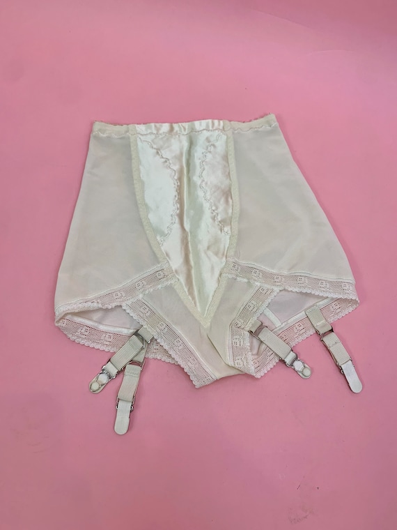 Vintage Bali Light Control Full Brief Panty Girdle Snow White 4X