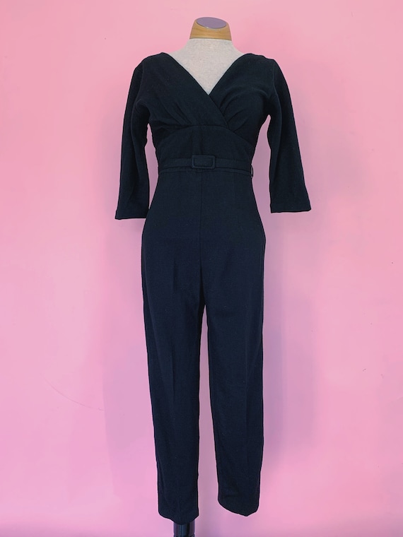 1950’s Catsuit Wool Blend 50's Jumpsuit Pin Up Siz