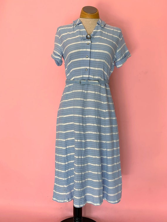 1940’s Shirtwaist Day Dress Size Medium