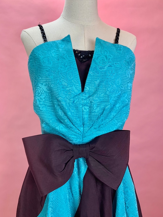 1980s does 1950's Party Dress - image 3