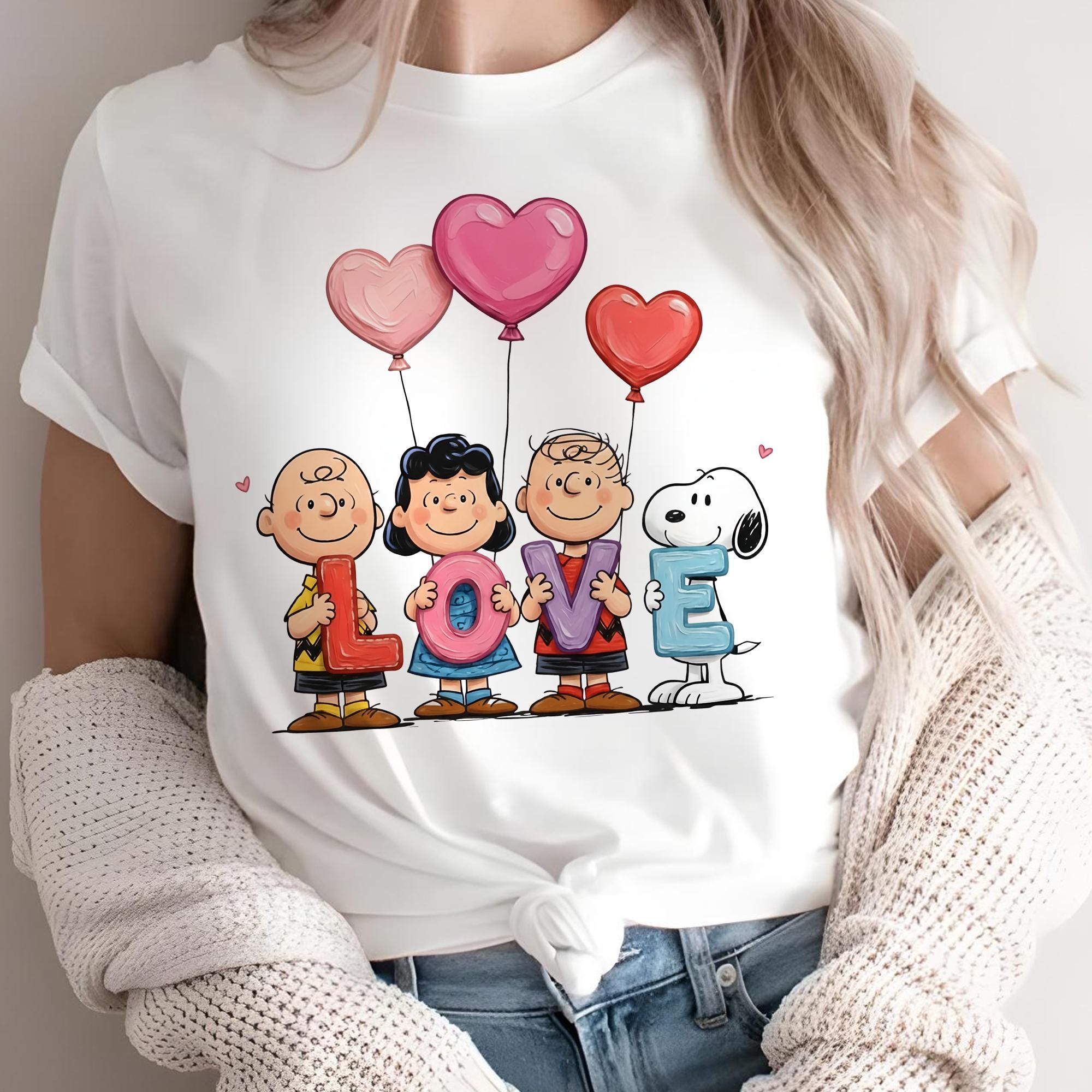 Valentine Snoopy PNG, Peanuts Love Letters Digital File - Etsy