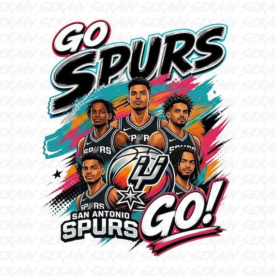 Go Spurs Go PNG Rising to the Occasion San Antonio Spurs PNG Basketball Fan Shirt Design Basketball Game Day Graphic