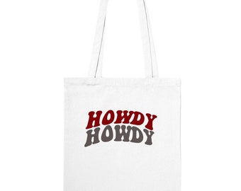 Howdy Howdy Classic Tote | Texas A&M | Texas | Aggies Football | Game Day Tote | Gig 'Em | Collegiate