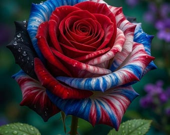 Three-Color Rose Seeds – Rare Potted Garden Variety