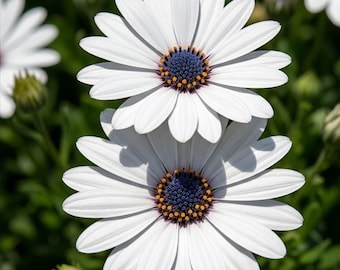 White Cape Daisy Seeds for Planting, African Daisy Flowers, Pollinator Garden Blooms