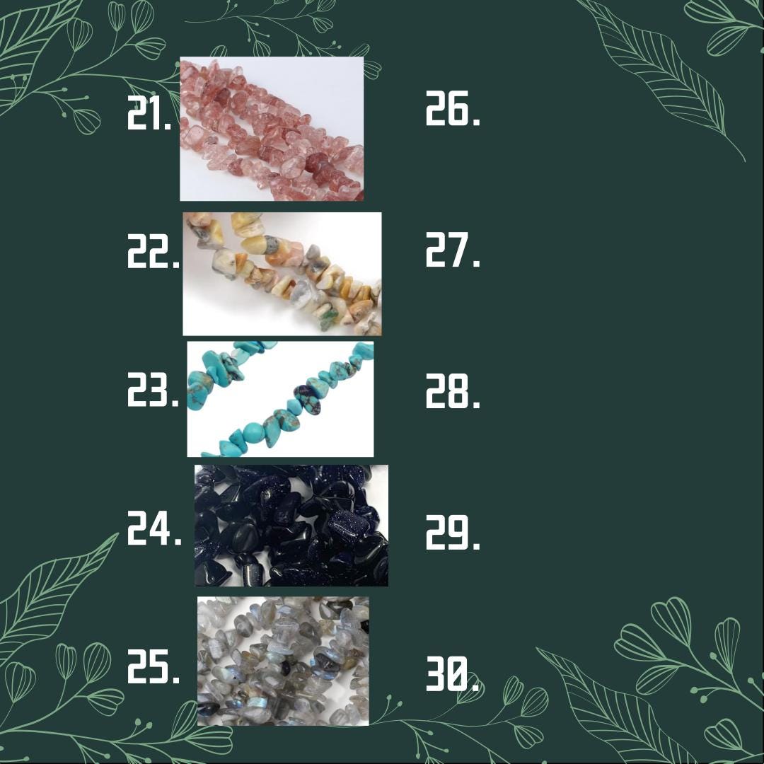 Choose your Chain and Crystal(s) - Chain Necklace or Choker for men or women, Customizable Gemstone Necklace or choker - Thumbnail 4