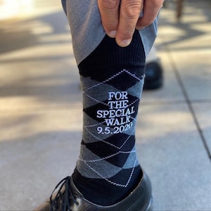 Mens Dress Socks Wedding Gift wedding Father of the Bride gift Dad Gift