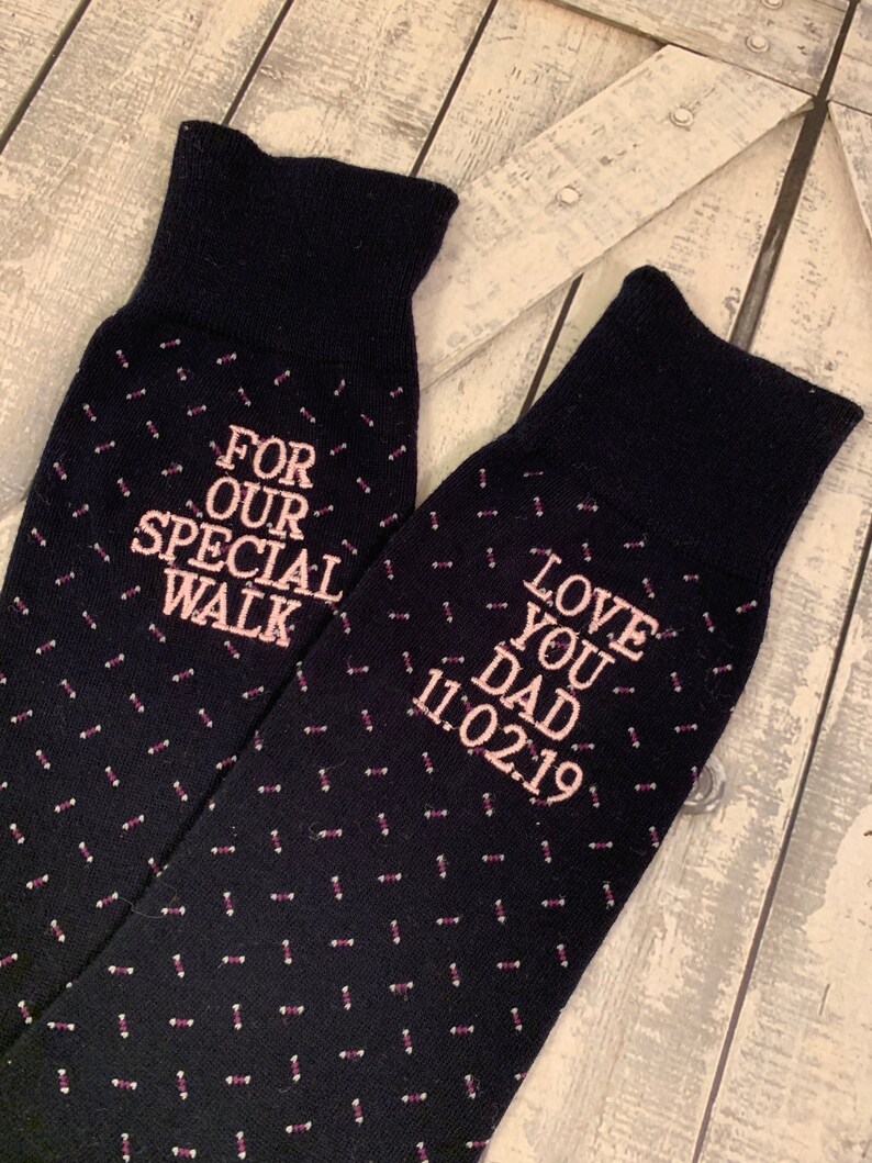 Navy Groom Socks Wedding Socks Groomsmen Gift Father of the Bride Socks Wedding Party Gift father of the bride gift