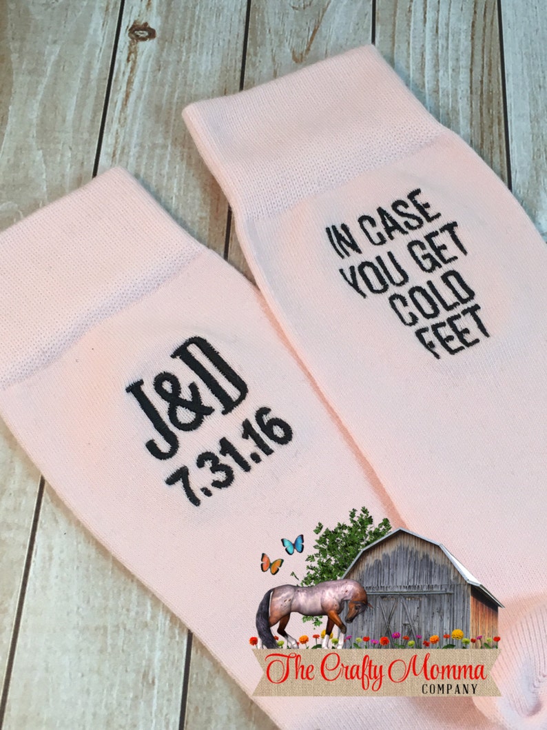 Groom Socks Grooms Gift Wedding Socks Mens Gift I Gave Etsy