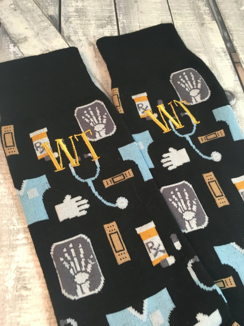 Womens Christmas Gift Nurse Practitioner Gift Doctor Socks Med School Graduation Gift Womens Socks Doctor Gift Nurse Gift