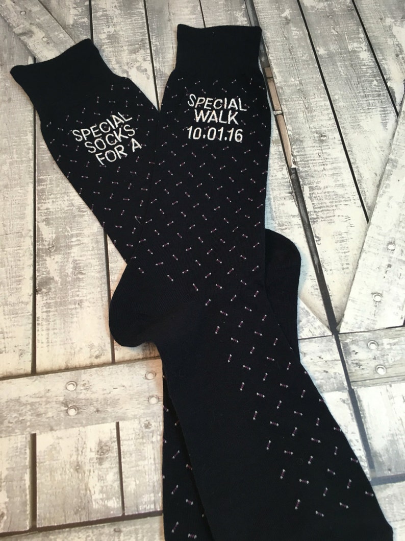 Navy Groom Socks Wedding Socks Groomsmen Gift Father of the Bride Socks Wedding Party Gift father of the bride gift
