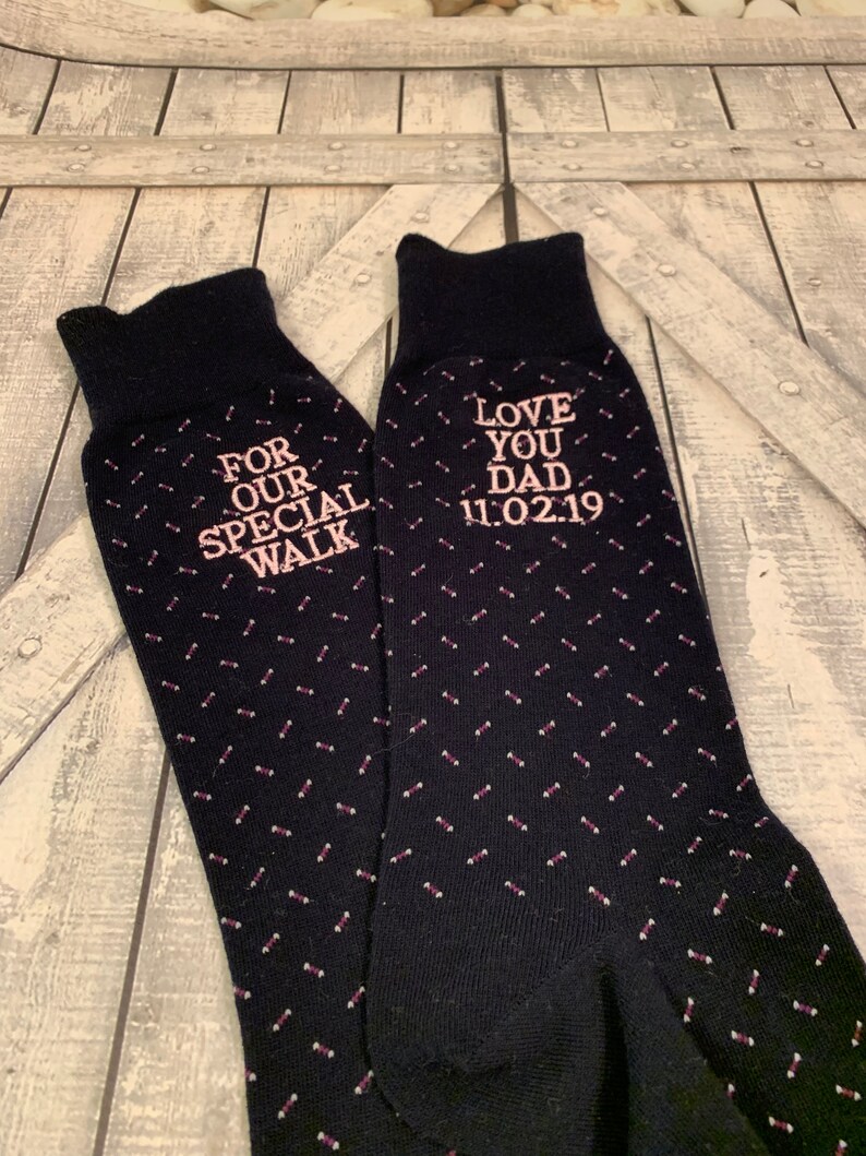 Navy Groom Socks Wedding Socks Groomsmen Gift Father of the Bride Socks Wedding Party Gift father of the bride gift