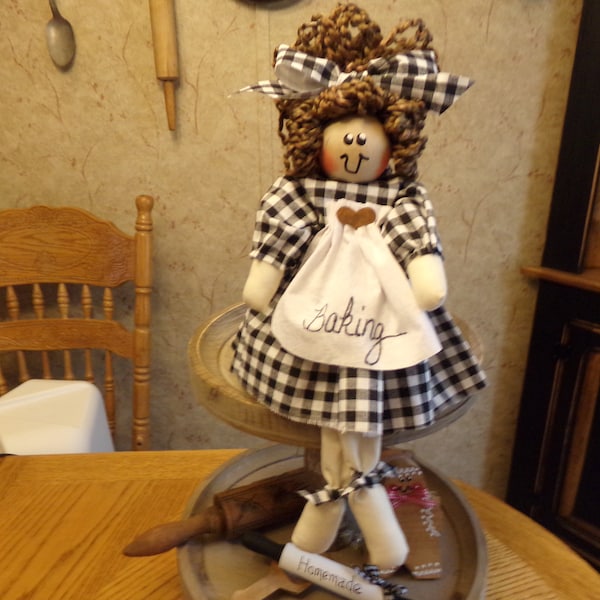 Shelf Sitter Doll Etsy