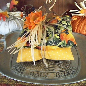 Stack Pillow Tucks, Fall Pillow Tucks,  Stack Pillow Bowl Fillers, Fall Decorations, Farmhouse Decor, Pumpkin Pillow Tucks, Pumpkins