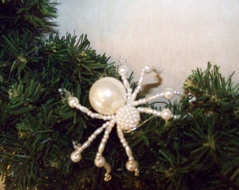 Pearl the Christmas Spider, Christmas Spider, Legend of the Christmas Spider, Farmhouse Decor, Woodland Decor