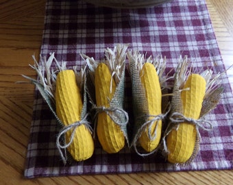 Tiered Tray Corn on the Cob, Corn on the Cob, Farmhouse Decor, Country Decor, Fall Tiered Tray, Summer Tiered Tray