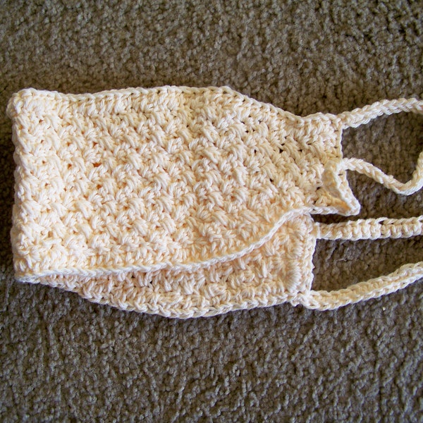 Crocheted Back Scrubber Etsy