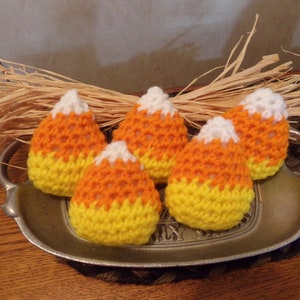 Mini Candy Corn, Fall Decor, Tiered Tray Fall Decor, Candy Corn Bowl Fillers, Farmhouse Decor, Country Fall Decor image 2