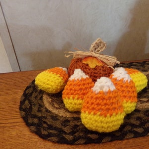 Mini Candy Corn, Fall Decor, Tiered Tray Fall Decor, Candy Corn Bowl Fillers, Farmhouse Decor, Country Fall Decor image 5