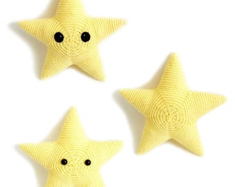 Amigurumi Star Plush Crochet Pattern (Digital Download)
