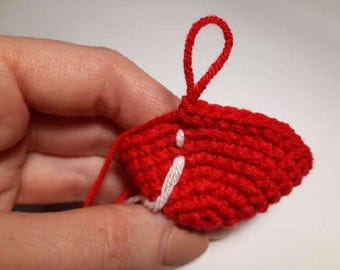 Amigurumi Heart Crochet Handcrafted Item Pattern PDF | Cute DIY Plush Animal Toy Tutorial | Nursery Decor Download
