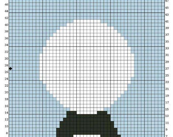 Amigurumi Panda Wall Hanging Crochet Pattern (Digital Download)